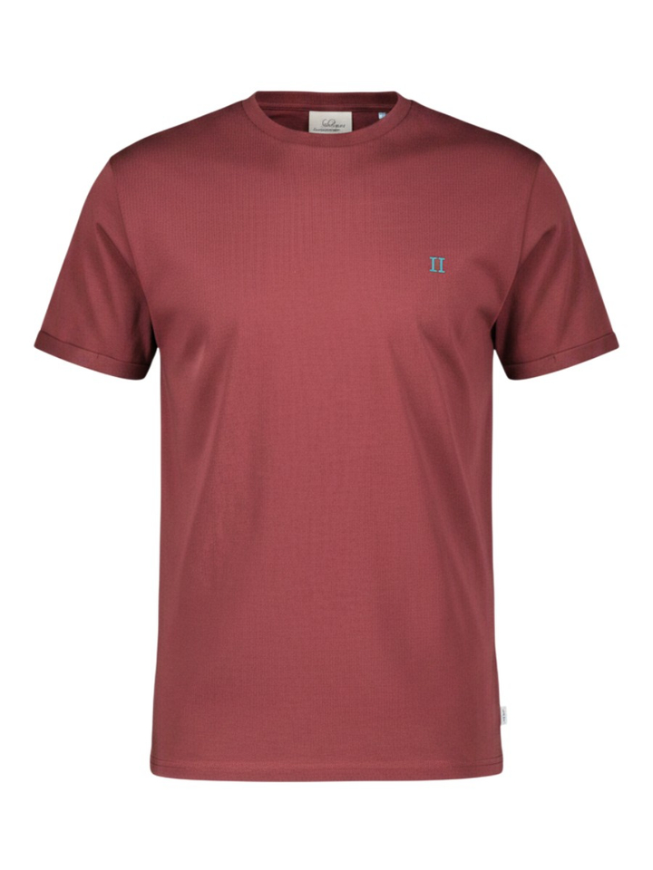 Bordeaux katoenen T -shirt Les Deux