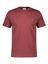 Bordeaux katoenen T -shirt Les Deux 