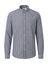 Blauw gestreept hemd (regular fit) met lange mouwen Les Deux 