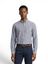 Blauw gestreept hemd (regular fit) met lange mouwen Les Deux 