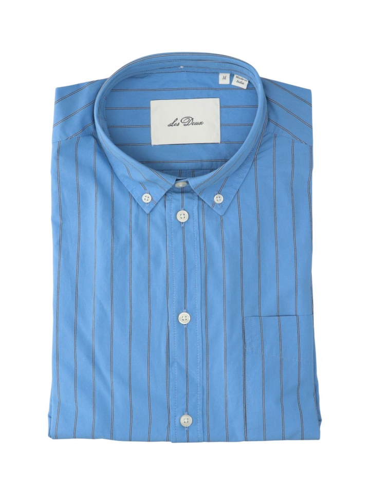 Allure katoenen hemd (regular fit) met strepen Les Deux