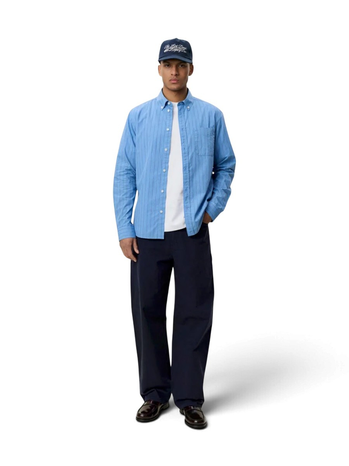 Allure katoenen hemd (regular fit) met strepen Les Deux