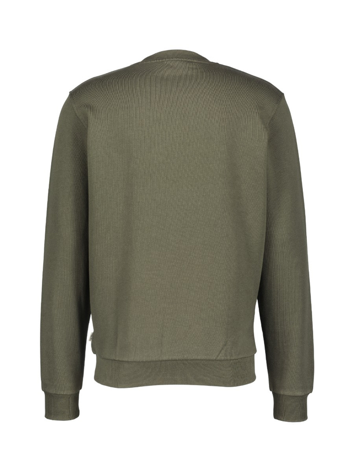 Kaki groene sweater Les Deux 