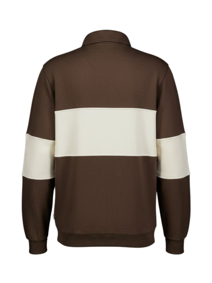 Bruine polo sweater Les Deux