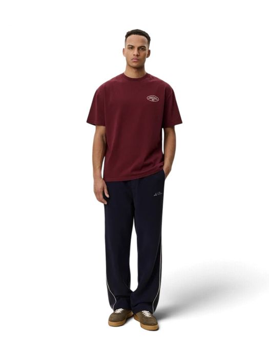 Bordeaux T-shirt met opdruk Les Deux