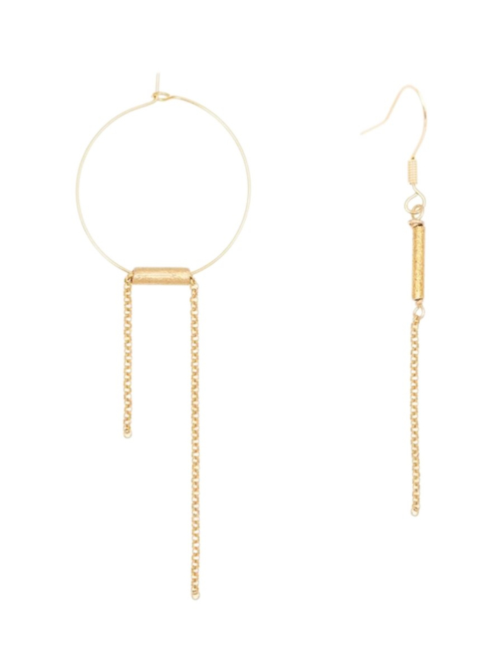 Gouden oorbellen Chic Murielle Perrotti