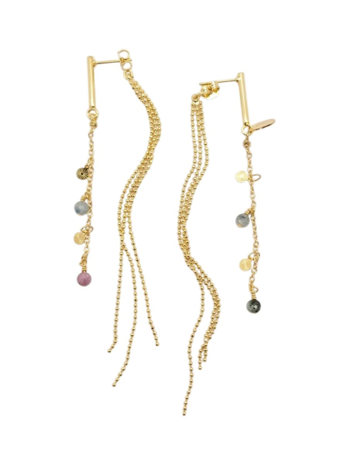 Gouden oorbellen Loren Murielle Perrotti 