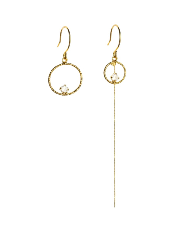 Gouden oorbellen Icon Murielle Perrotti