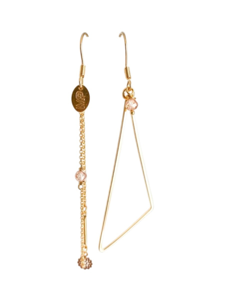 Gouden oorbellen Cloe Murielle Perrotti 