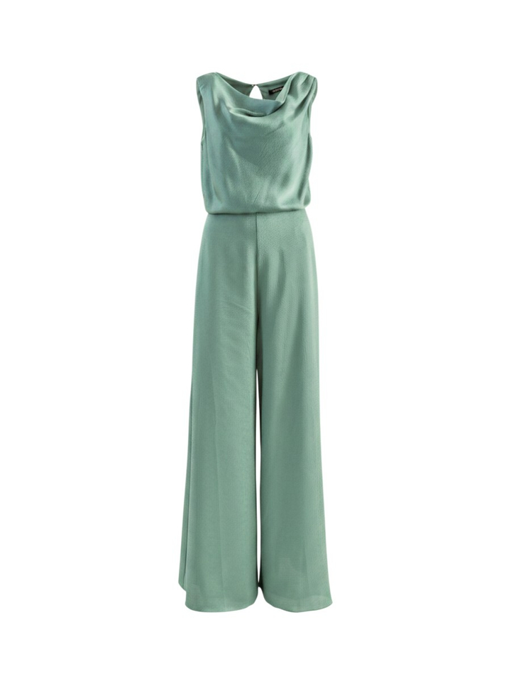 Groene geklede jumpsuit
