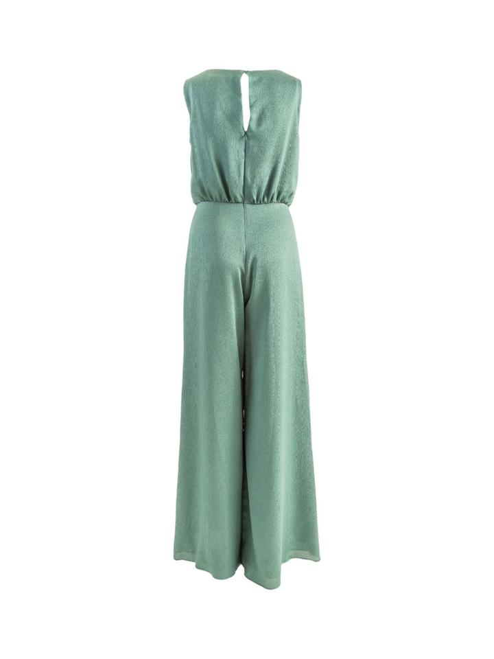Groene geklede jumpsuit