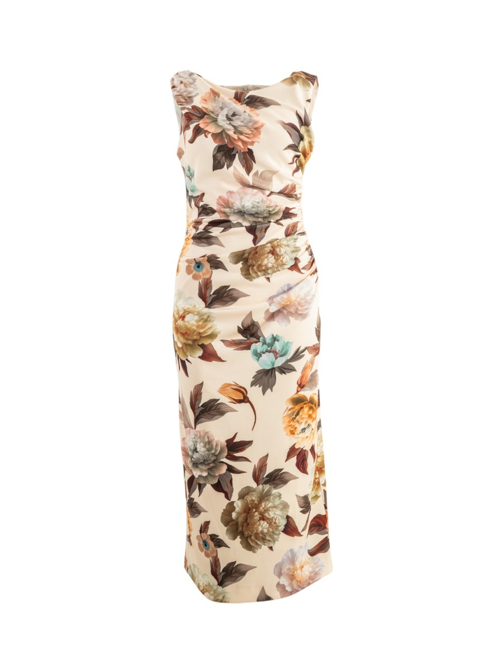 Multicolor maxi-jurk in bloemenprint Swing