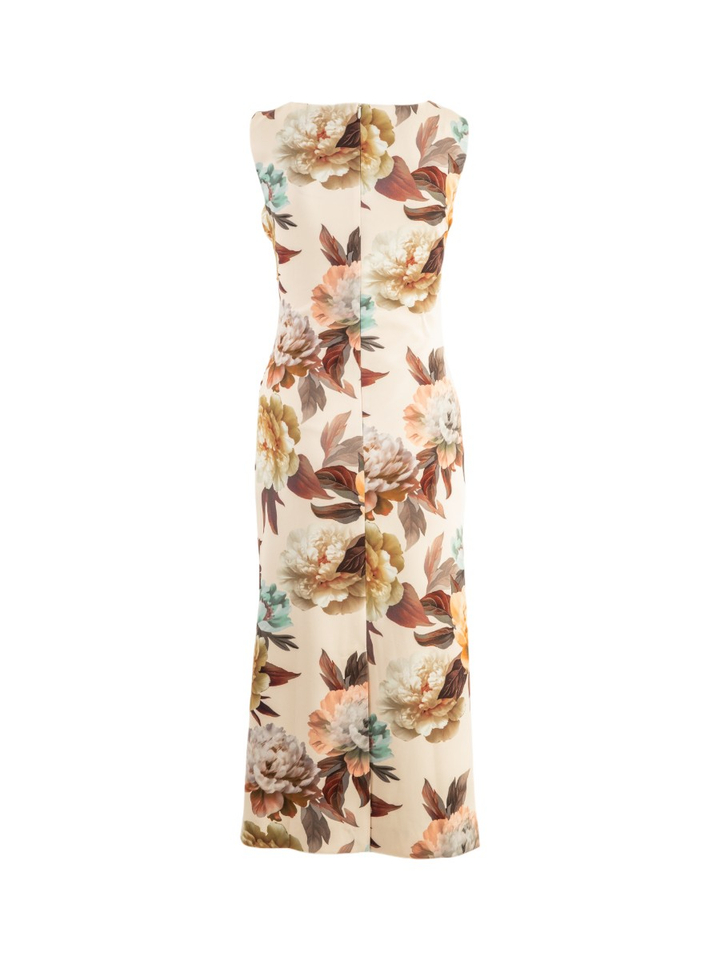 Multicolor maxi-jurk in bloemenprint Swing