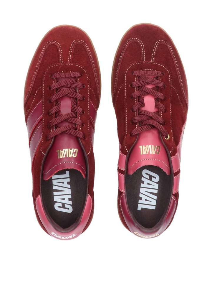 Burgundy crush lage sneakers Pulse Caval 