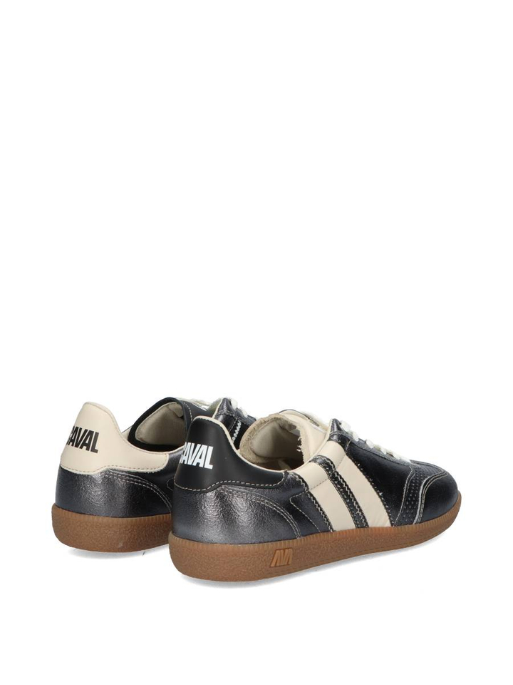 Moon fever zilver kleurige lage sneakers Pulse Caval
