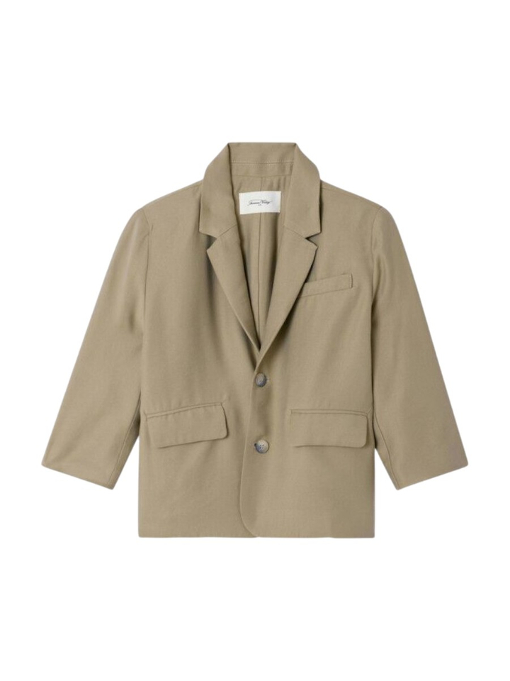 Kaki groene blazer American Vintage 