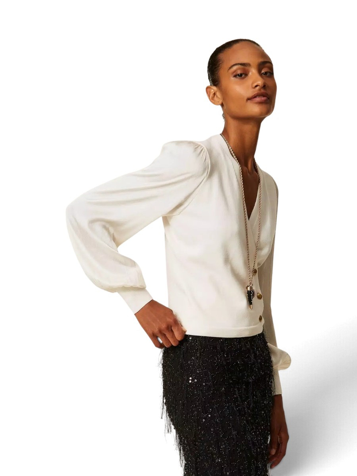 Witte blouse Twinset Milano