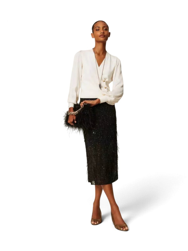 Witte blouse Twinset Milano