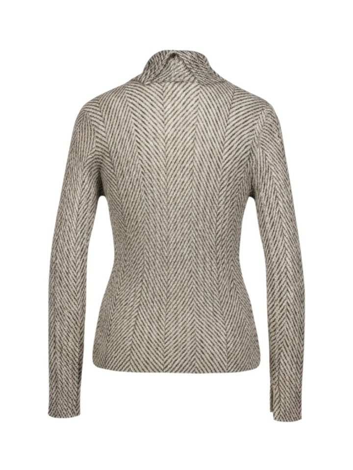 Wit en zwart geprinte trui Twinset