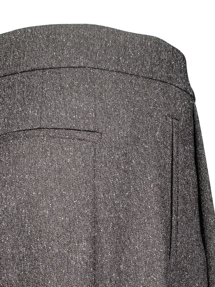 Donkergrijze pantalon Meimeij
