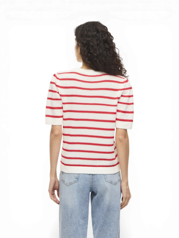 Witte gestreepte pull Vidalo Vila 