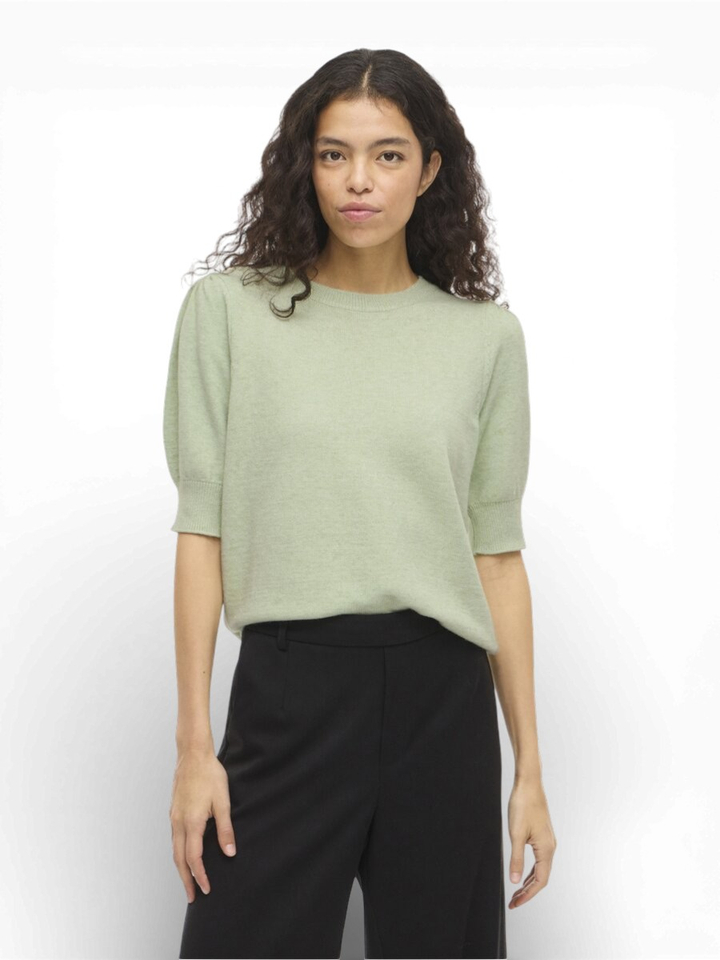 Lichtgroene pull Viril Vila