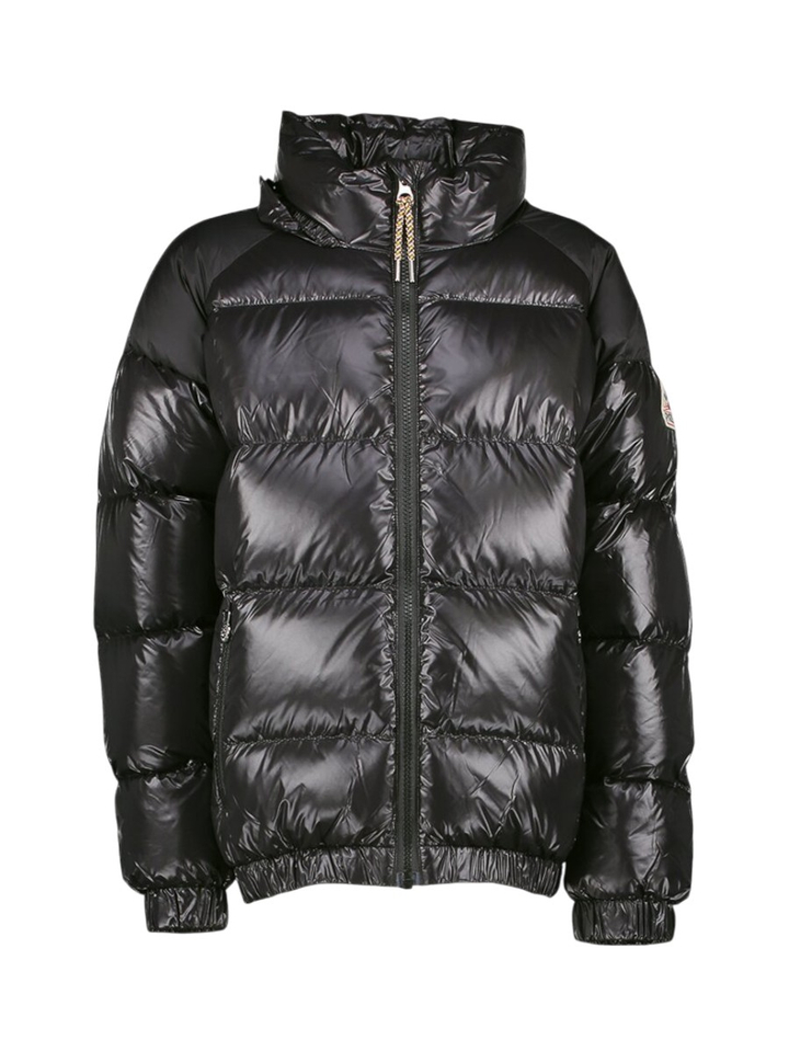 Zwarte padded jas met rits Vintage Mythic Pyrenex