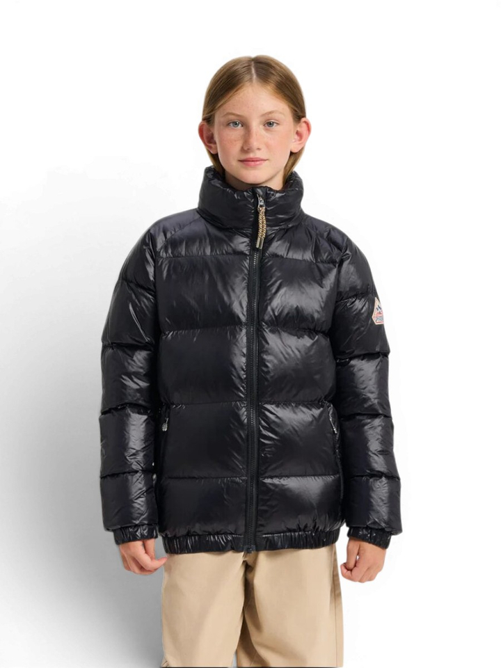 Zwarte padded jas met rits Vintage Mythic Pyrenex