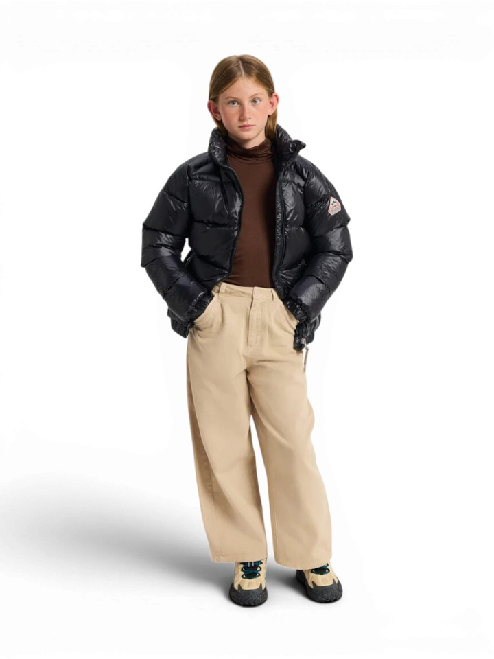 Zwarte padded jas met rits Vintage Mythic Pyrenex
