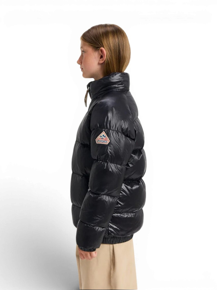Zwarte padded jas met rits Vintage Mythic Pyrenex