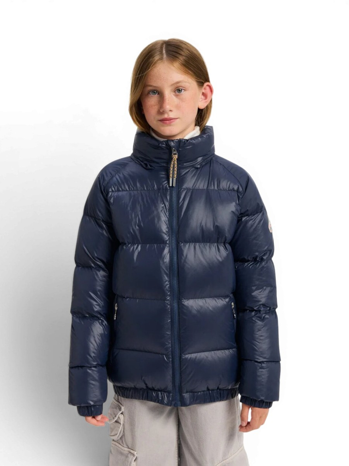 Blauwe padded jas Vintage Myrhic Pyrenex