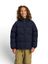 Blauwe padded winterjas met kap Sten Smooth Pyrenex 