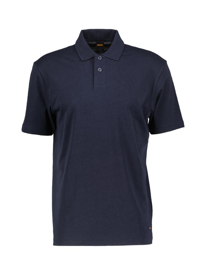 Donkerblauwe polo Hugo Boss