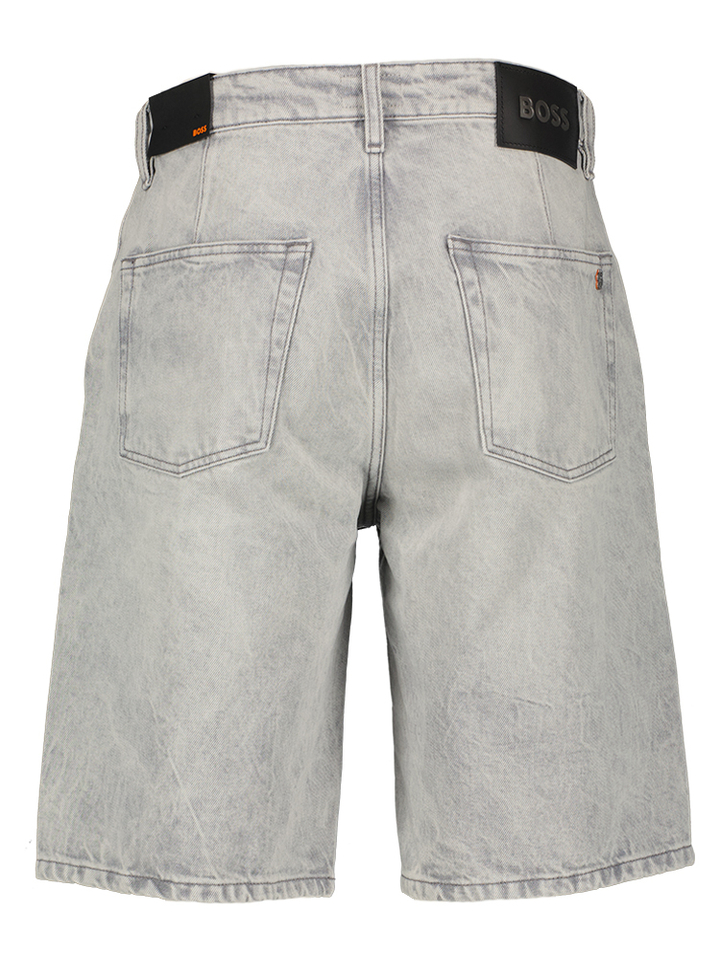 Lichtgrijze short Atacama Boss Orange 
