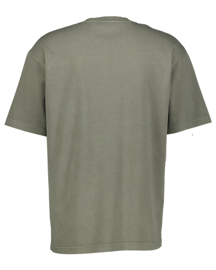 Grijze t-shirt met borstzak Laser Hugo Boss 