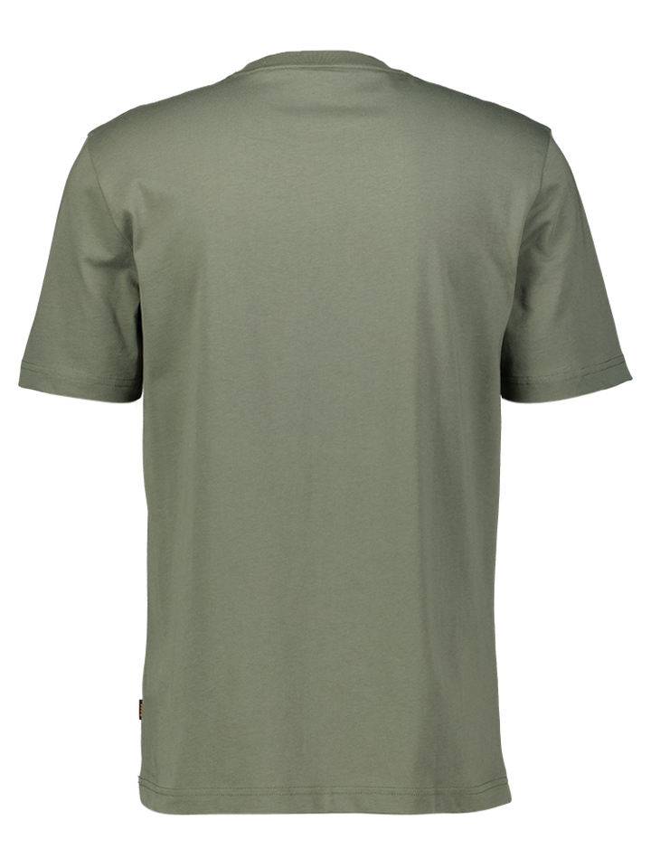 Grijze t-shirt met print Creatu Boss 