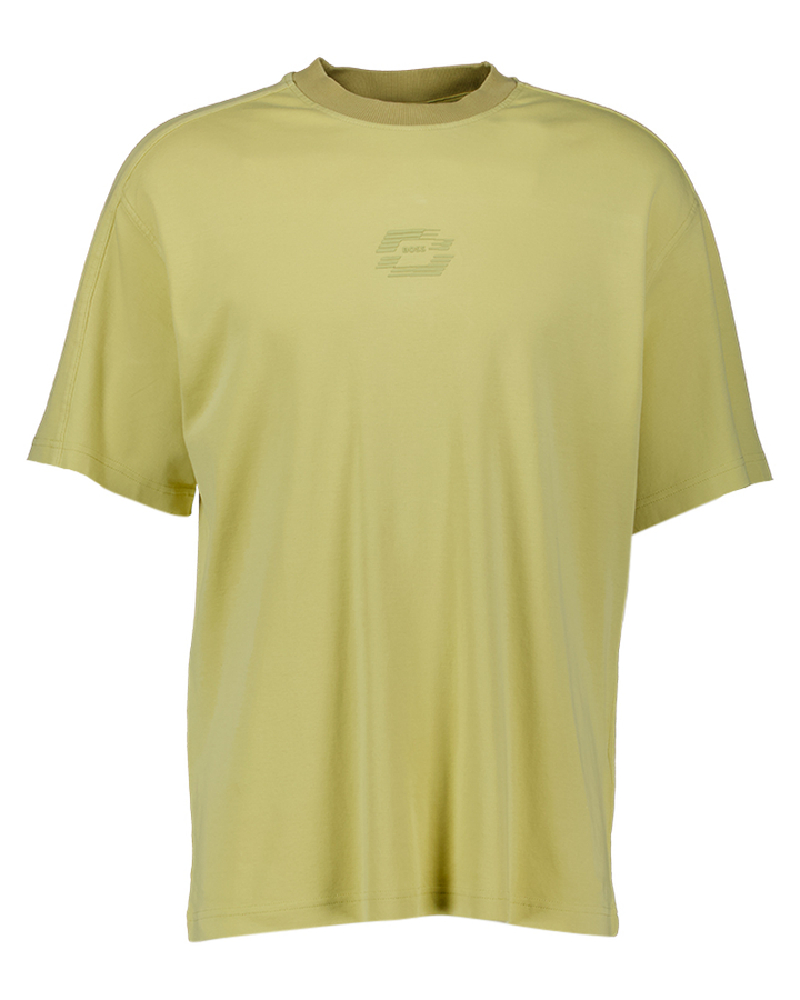 Beige T-shirt Te Techno Boss Orange 