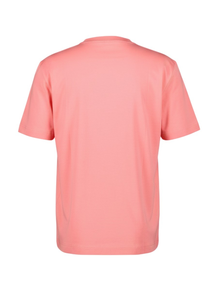 Licht pastel rode T-shirt Hugo Boss