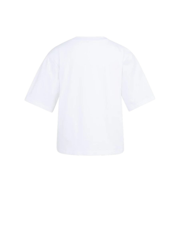 Witte t-shirt met opdruk Yaya 