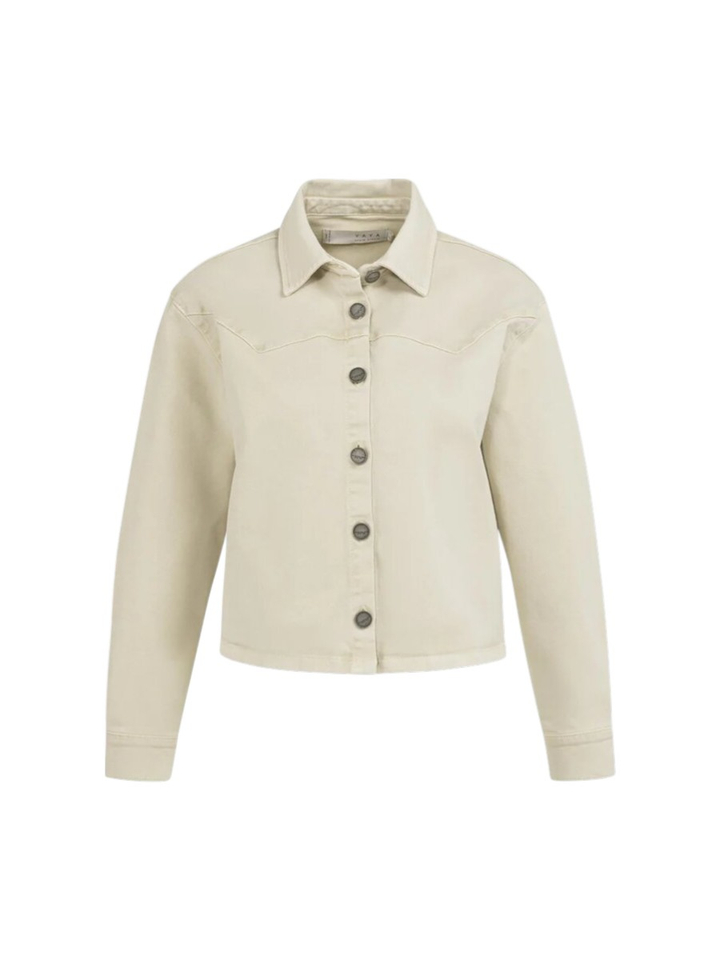 Beige jeansjas Yaya