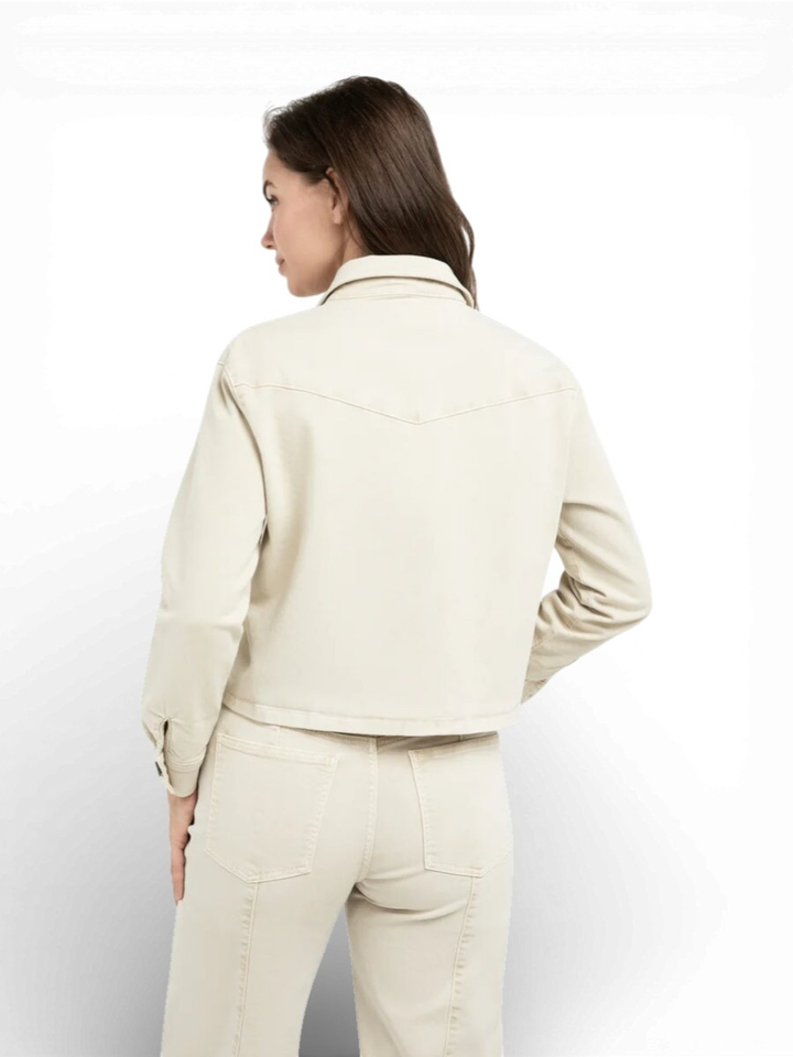 Beige jeansjas Yaya