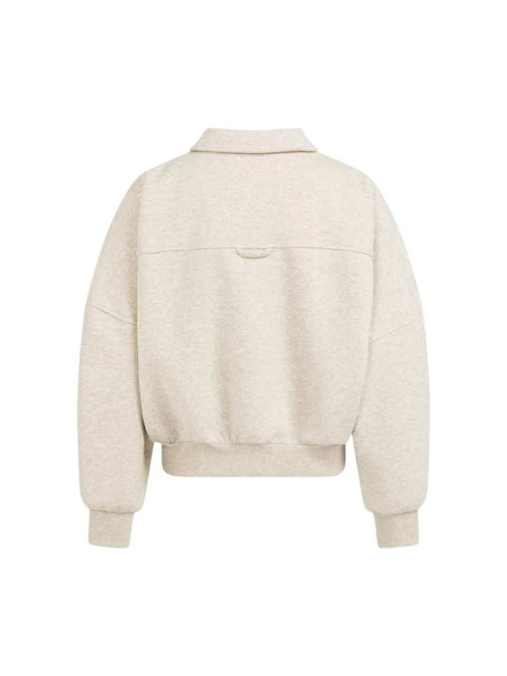 Beige cardigan met rits Yaya