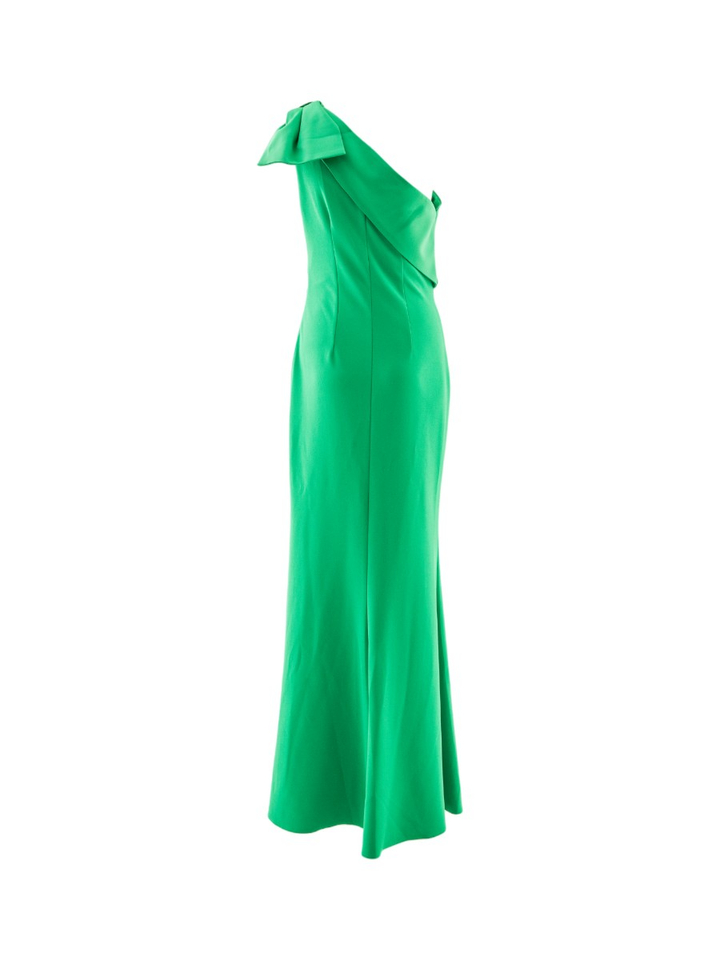 Groene feestelijke maxi-jurk Rinascimento 