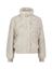 Creme kleurige jas in faux fur Ambra Rino Pelle 
