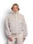 Creme kleurige jas in faux fur Ambra Rino Pelle 