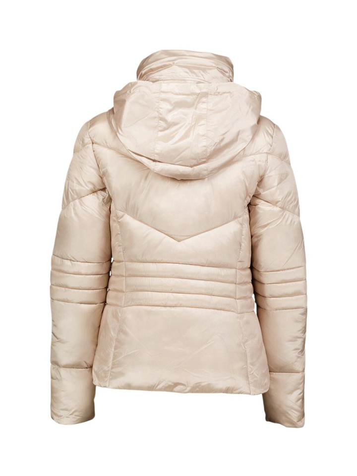 Ecru winterjas Kirana Rino Pelle
