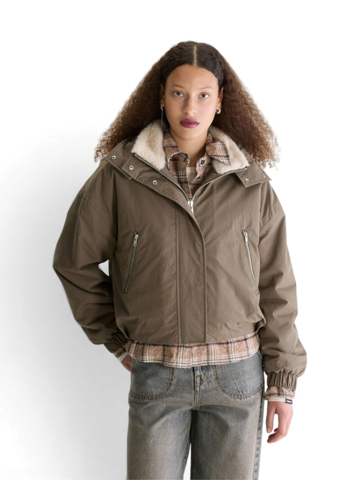 Groene winterjas Herna Bellerose