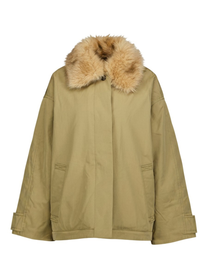 Groene winterjas Hilma Bellerose