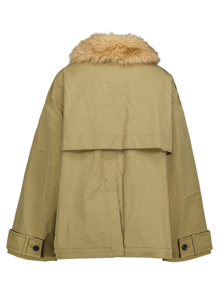 Groene winterjas Hilma Bellerose