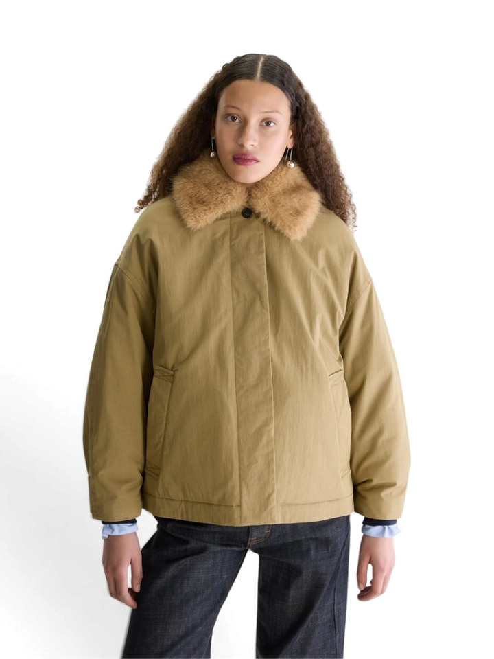 Groene winterjas Hilma Bellerose 
